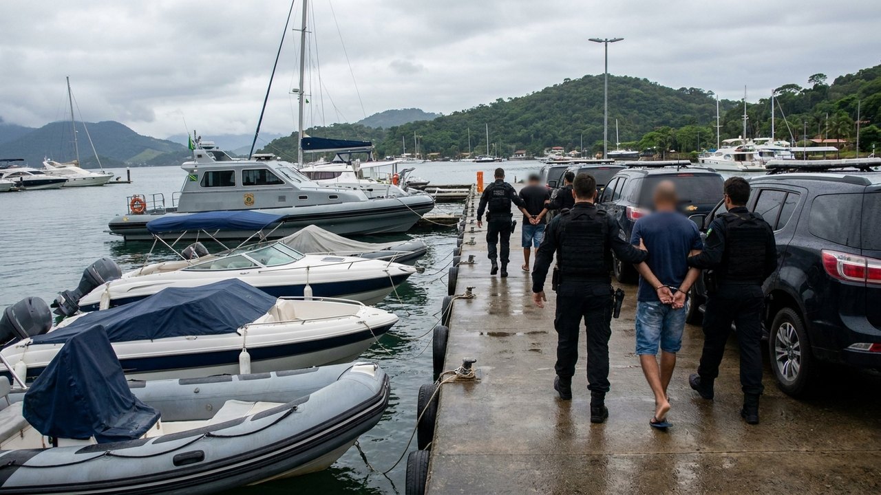 Piratas da Ilha Grande: quadrilha que assaltava embarcações é presa em Angra dos Reis