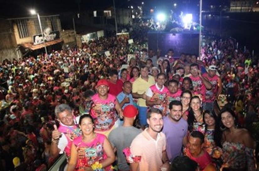 Bloco dos Garçons fechou o carnaval de Marechal Deodoro