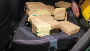 Motorista é preso com 15 quilos de cocaína em Nossa Senhora do Socorro / Foto: Foto: PRF/SE
