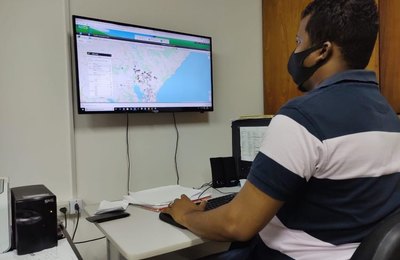 Central de Monitoramento Sudes recebe 30% mais solicitações em comparação com janeiro de 2021