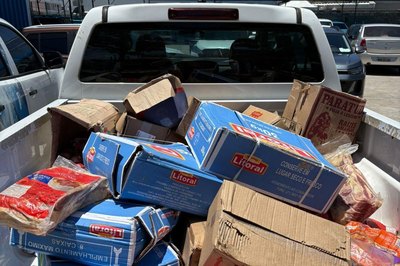 Vigilância Sanitária apreende 1.500 kg de alimentos estragados no bairro da Levada