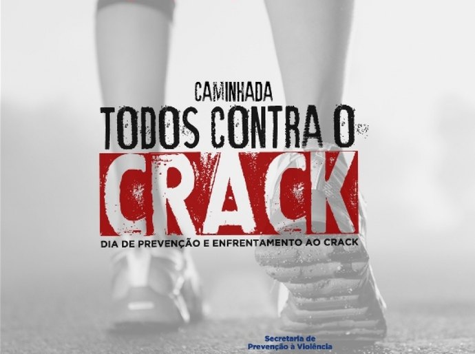 Caminhada na orla vai marcar o dia estadual de enfrentamento ao crack