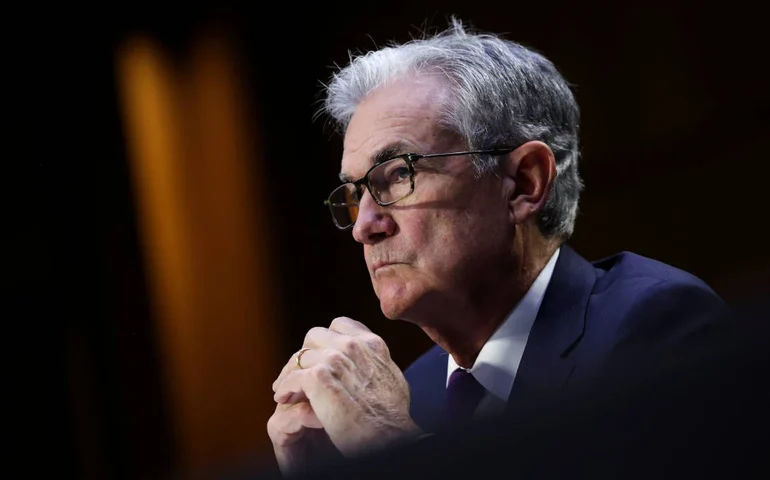 Chance de Fed cortar juros em 25 pb até dezembro sobe de 33,9% a 35,6%, com Powell, diz CME