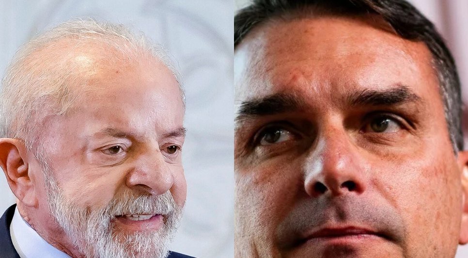 Lula e flávio. Fonte: Internet