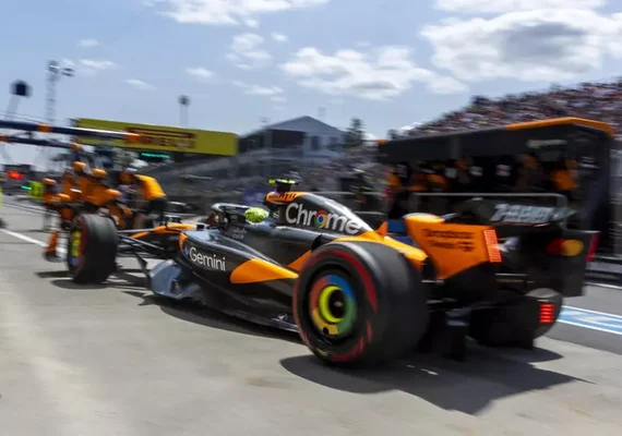 Norris lidera 2º treino livre do GP da Áustria; Leclerc é 5º