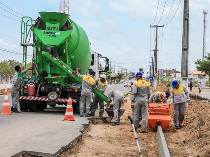 Recuperação da Avenida Cachoeira do Meirim segue dentro do cronograma
