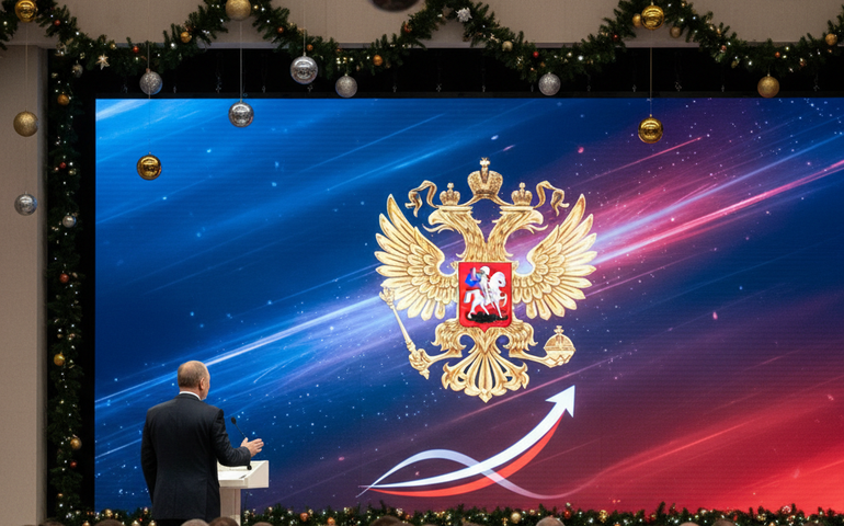 Putin deseja feliz Ano Novo e reforça metas para a Rússia