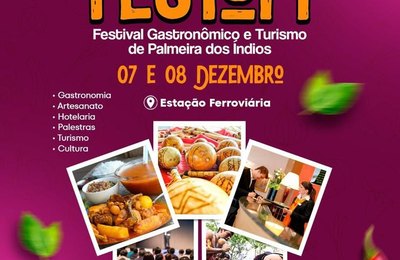 Palmeira dos Índios anuncia primeiro Festival Gastronômico e de Turismo (FESTUPI)
