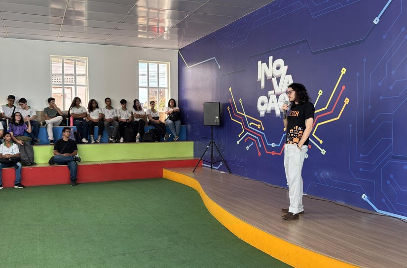 Centro de Inovação do Jaraguá recebe estudantes do Ifal para imersão em tecnologia e empreendedorismo