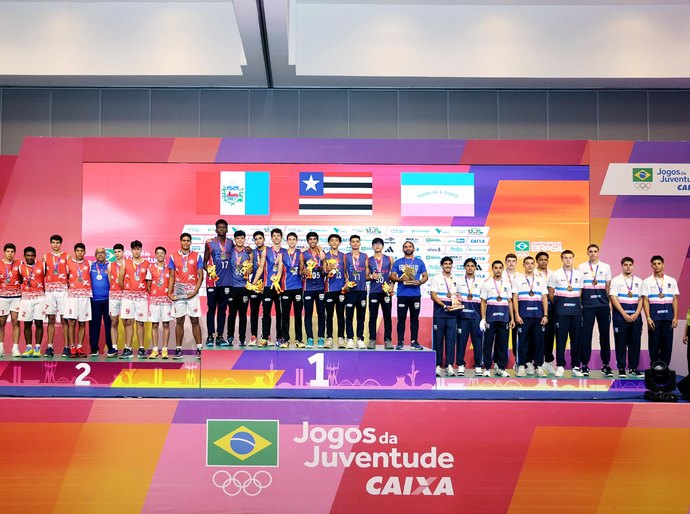 Alagoas encerra segundo bloco dos Jogos da Juventude com medalhas no basquete e natação