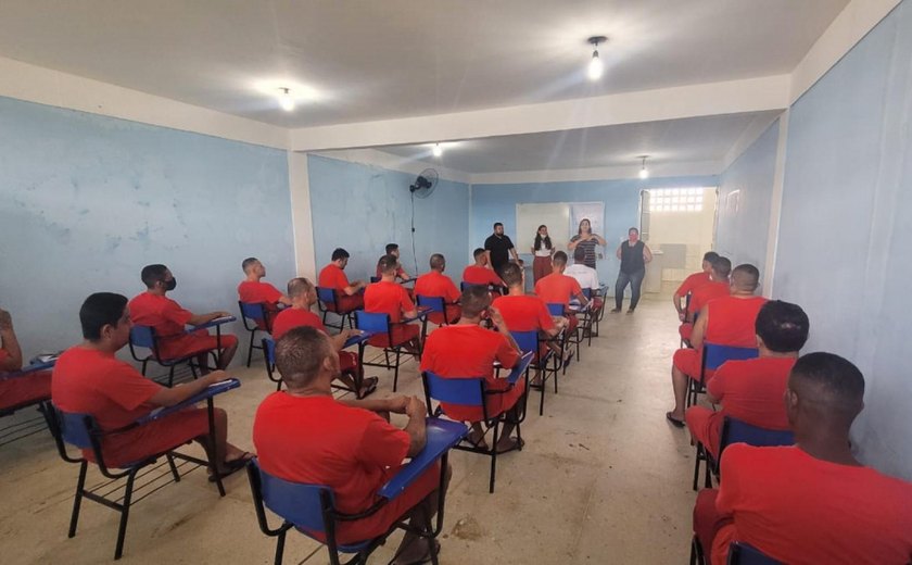 Projeto Lê-Berdade gera impacto positivo na vida de apenados do sistema prisional alagoano