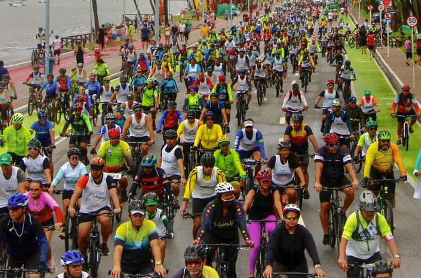 Passeio Ciclístico encerra programação do Mês do Meio Ambiente