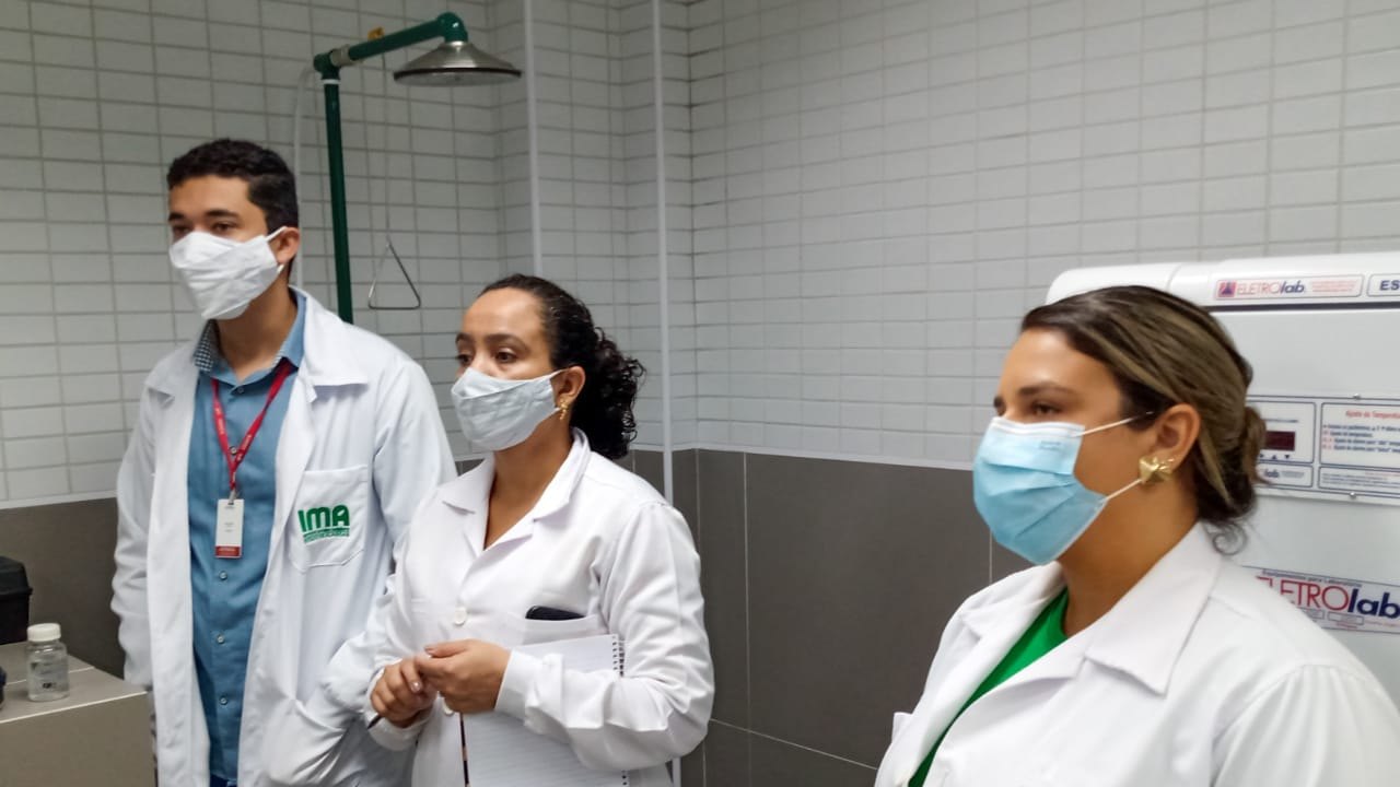 Laboratório do IMA capacita técnicos de saneamento da Arsal 