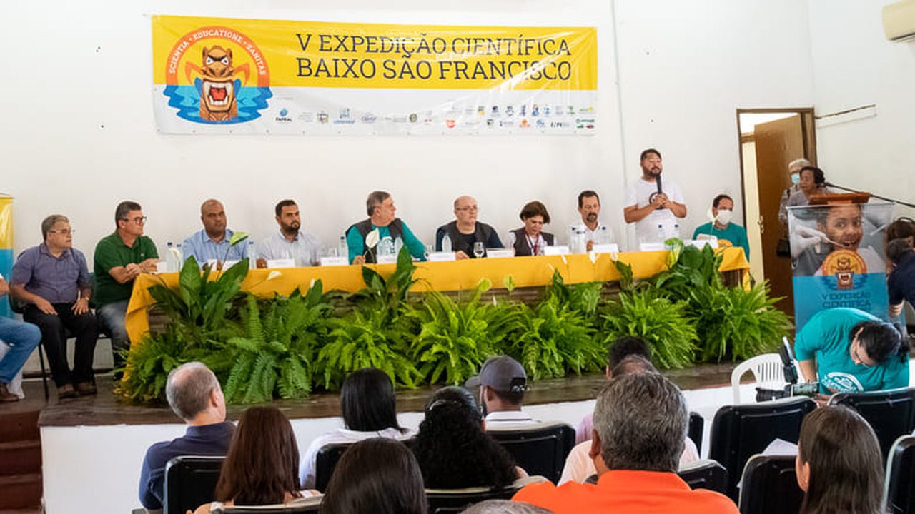 Piranhas (AL) recebe abertura da V Expedição Científica do Baixo São Francisco