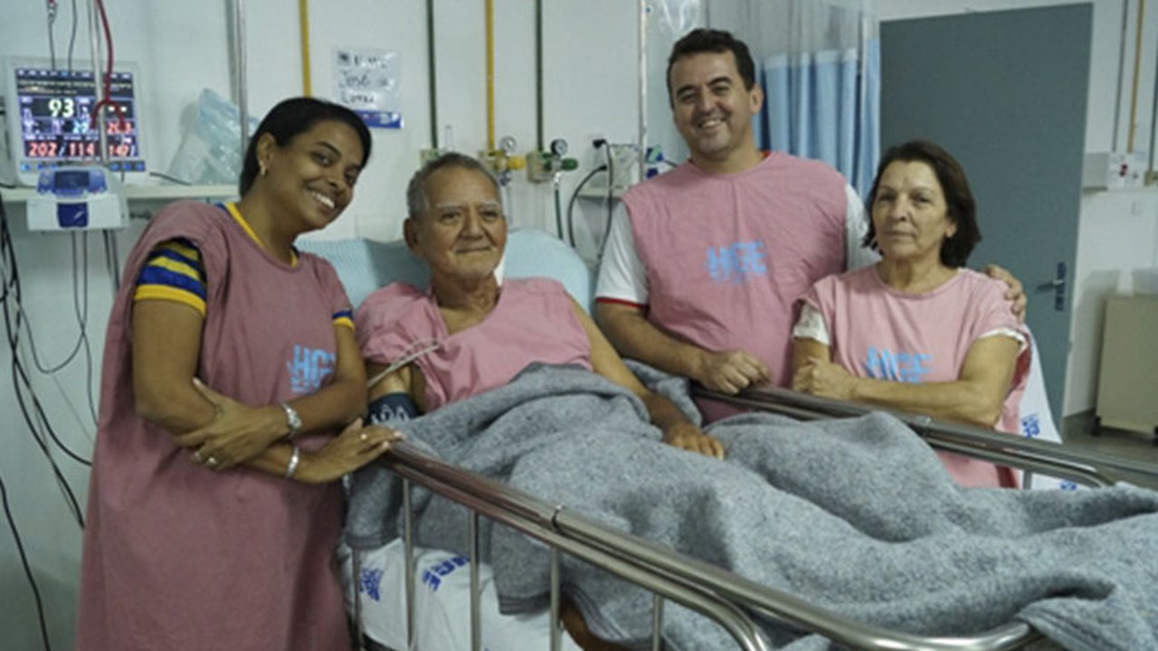 Nova unidade de AVC do Hospital Geral do Estado salva vida de aposentado