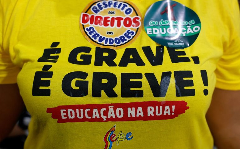 Profissionais da educação pública do Rio fazem paralisação nesta quinta-feira