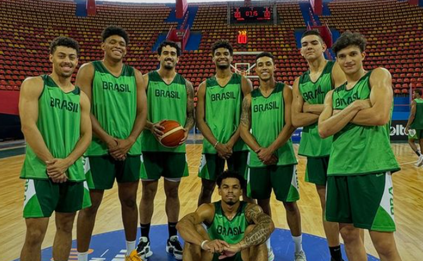 Seleção masculina de basquete vence Uruguai e se aproxima da vaga para disputa da Americup 2025