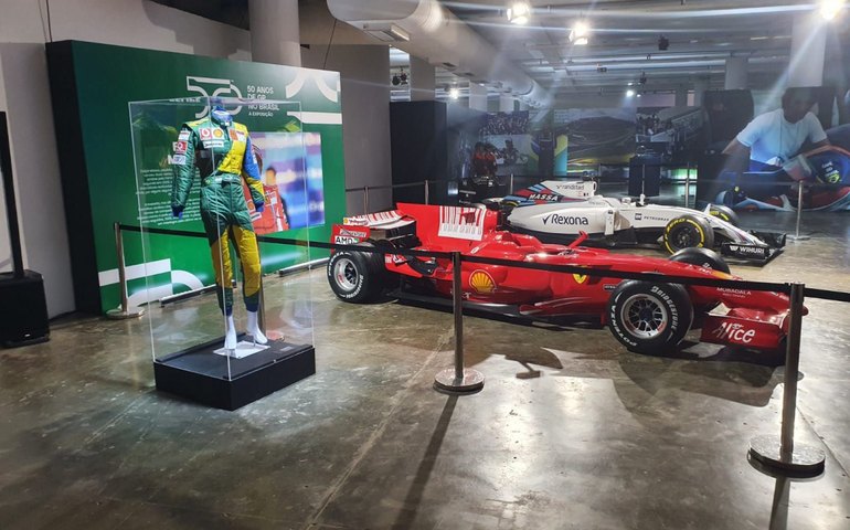 Fórmula 1 celebra 50 anos no Brasil com exposição interativa no Ibirapuera