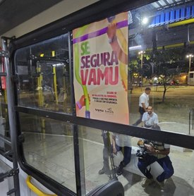 ‘Se Segura e Vamu’: empresas lançam campanha de conscientização sobre segurança nos ônibus