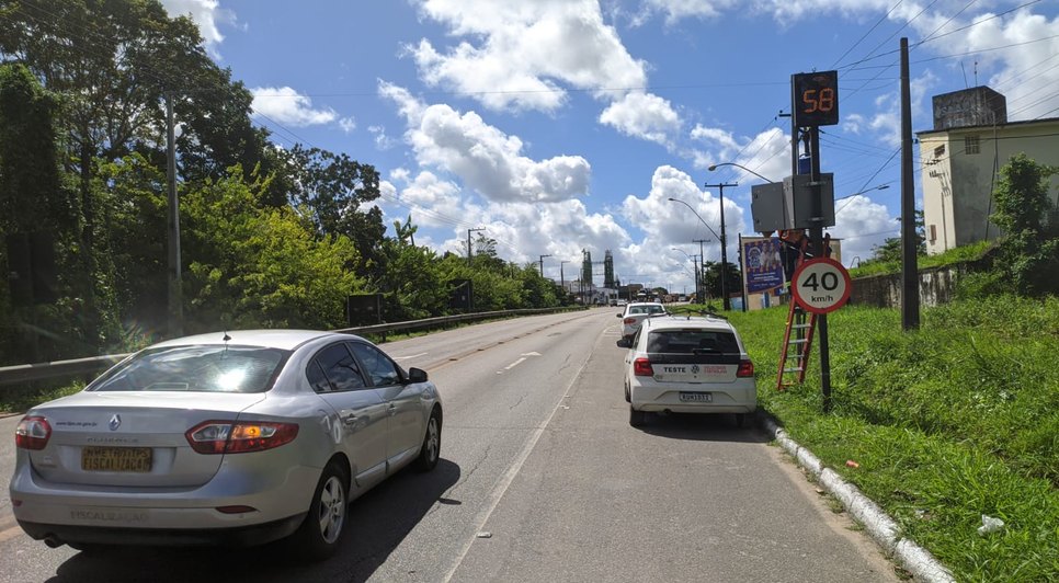 Radares voltam a funcionar na BR-101 próximo ao trecho de Estância / Foto: Foto: ITPS/ Divulgação