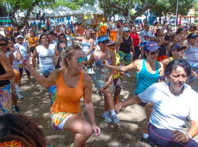 Lazer na Praça se consolida como opção para família aos domingos