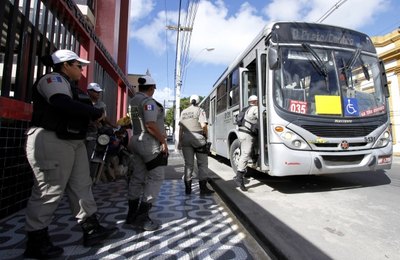 Maceió tem queda de 55.9% no número de assaltos a ônibus 