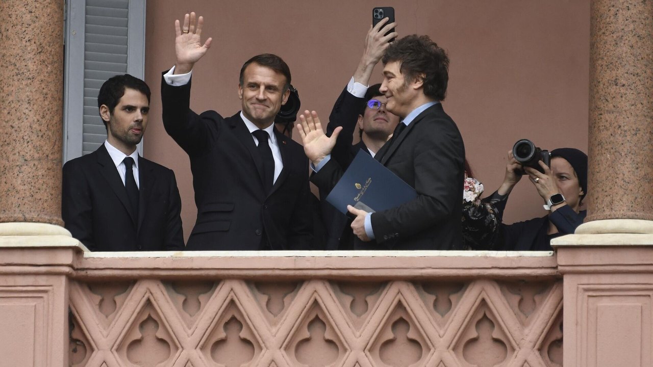Especialista: apoio de Macron à Argentina pode sair caro, 'Milei é capaz de entregar qualquer coisa'