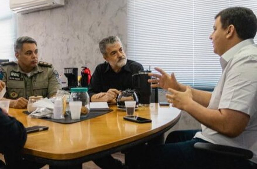 Prefeito de Rio Largo se reúne com secretário estadual de Segurança na busca de apoio para sua cidade