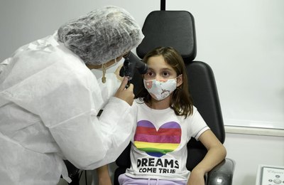 Hospital de Olhos Santa Luzia tem espaço específico para atendimento a crianças, pacientes com necessidades especiais e estrabismo  