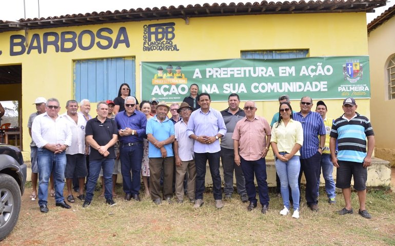 Prefeitura de Palmeira e Casal iniciam obra da rede adutora do Alto Vermelho Velho