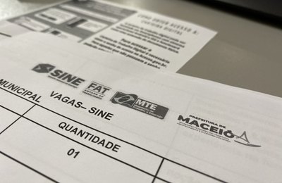 Confira as vagas de emprego do Sine Maceió desta semana