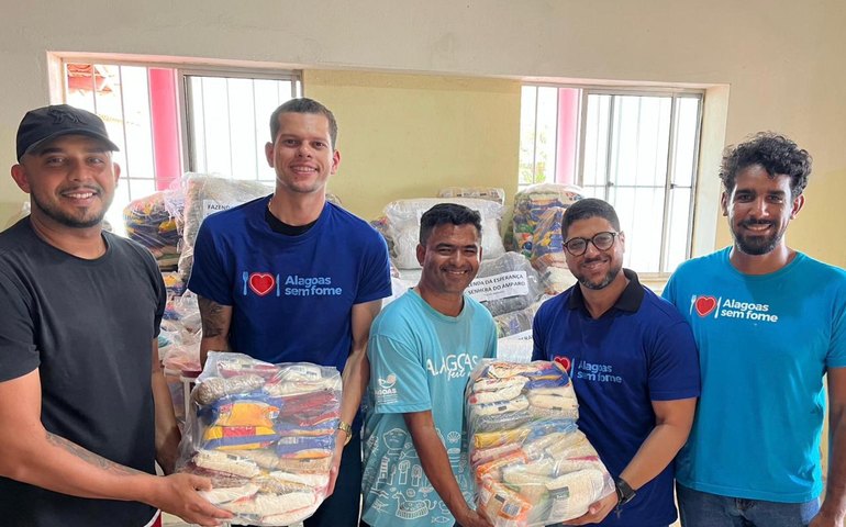 Alagoas Sem Fome realiza 84ª doação e beneficia instituição em Poço das Trincheiras
