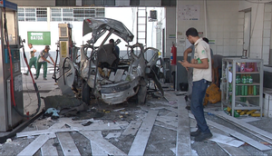posto explosão / Foto: tv atalaia