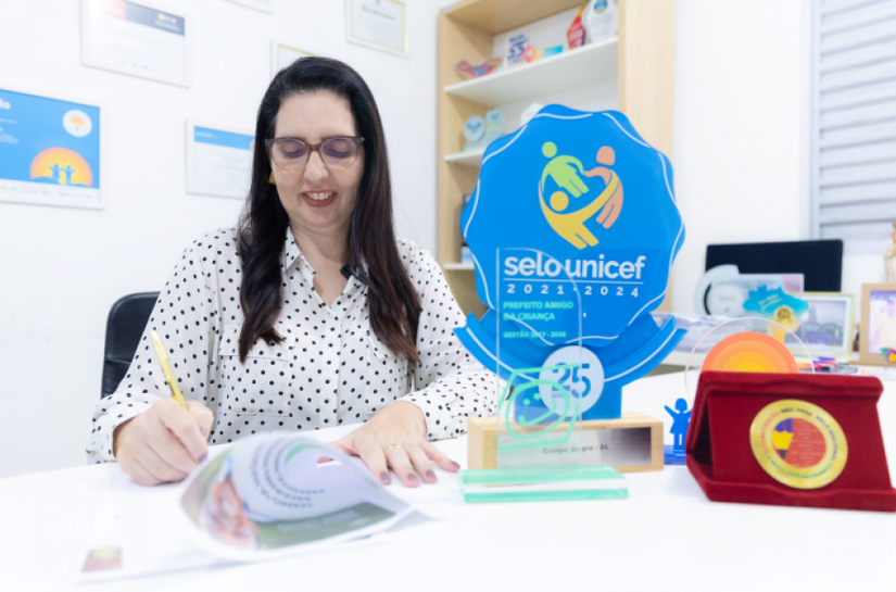 Município de Campo Alegre adere à nova edição do Selo Unicef edição 2025–2028