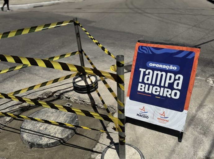 Centro recebe mais uma etapa da Operação Tampa Bueiro neste sábado