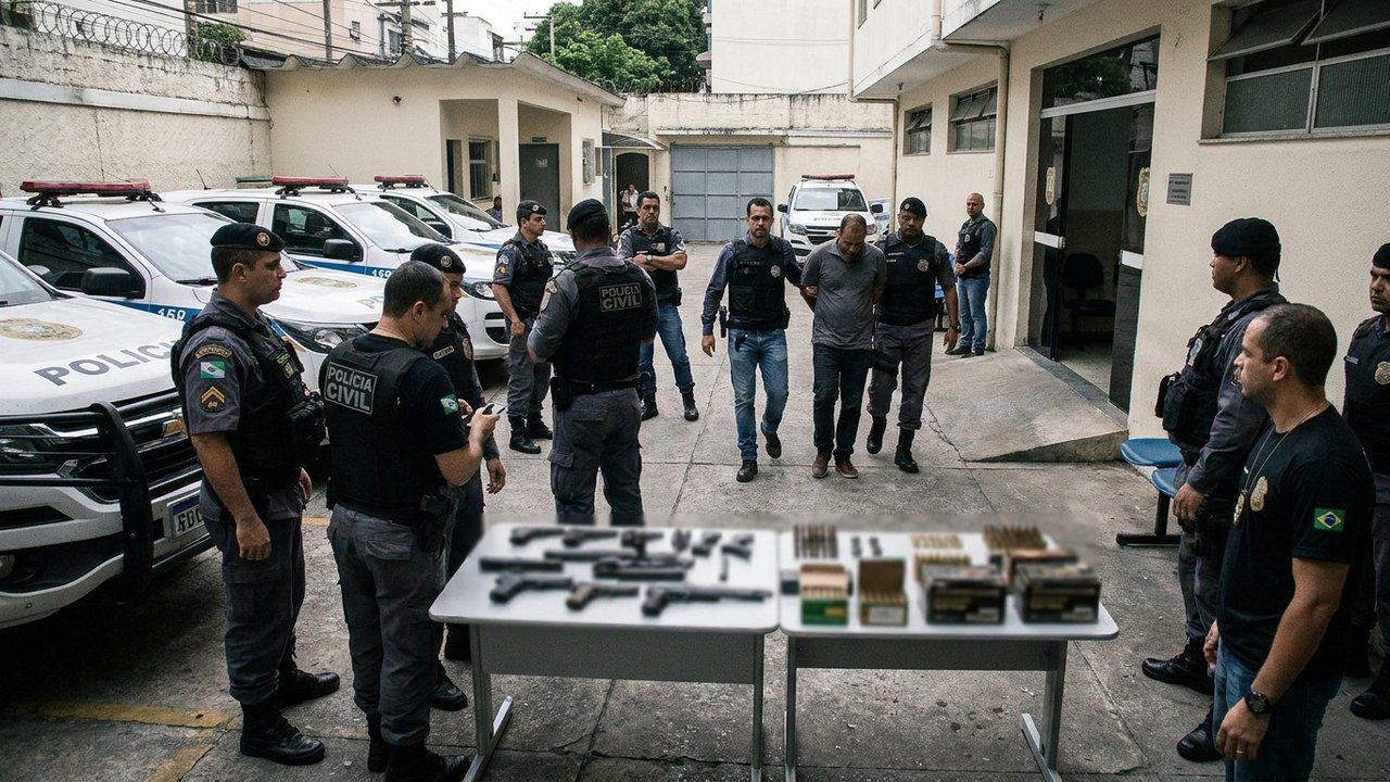 PM e ex-policiais investigados por venda de fuzis para facção são presos no Rio