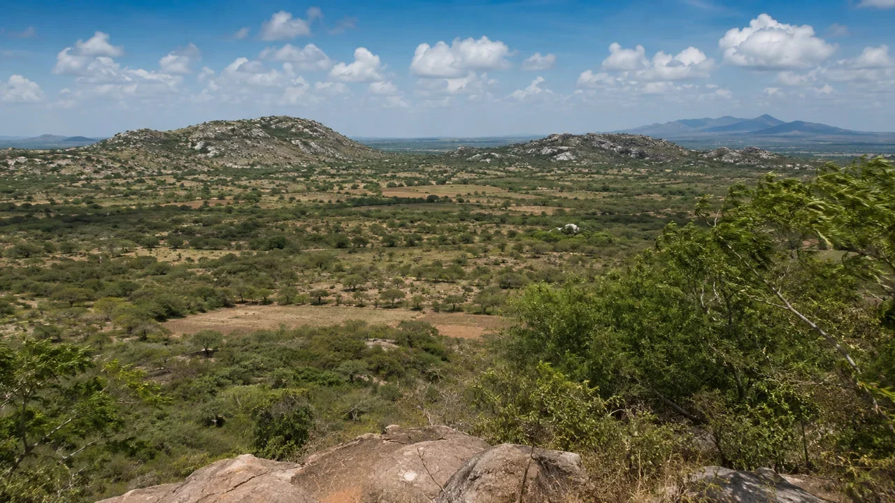 Médio Sertão terá sol forte, vento e máxima de 34°C nesta segunda