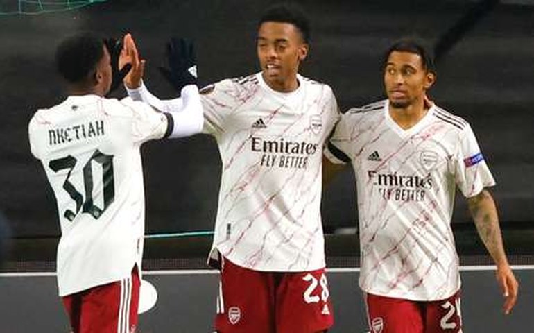 Arsenal se classifica à 2ª fase da Liga Europa e Milan empata com o Lille fora