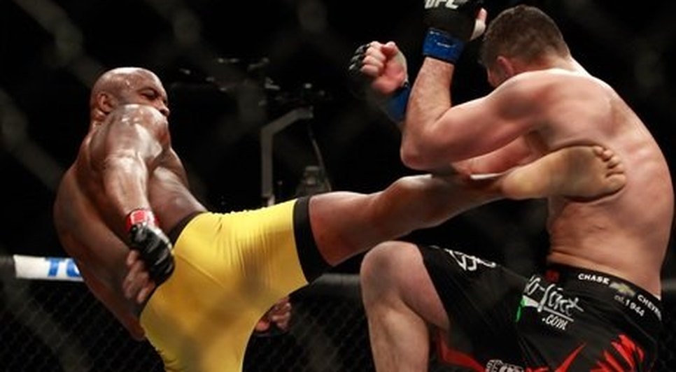O lutador Anderson Silva foi flagrado em exame antidoping. foto: Getty Images