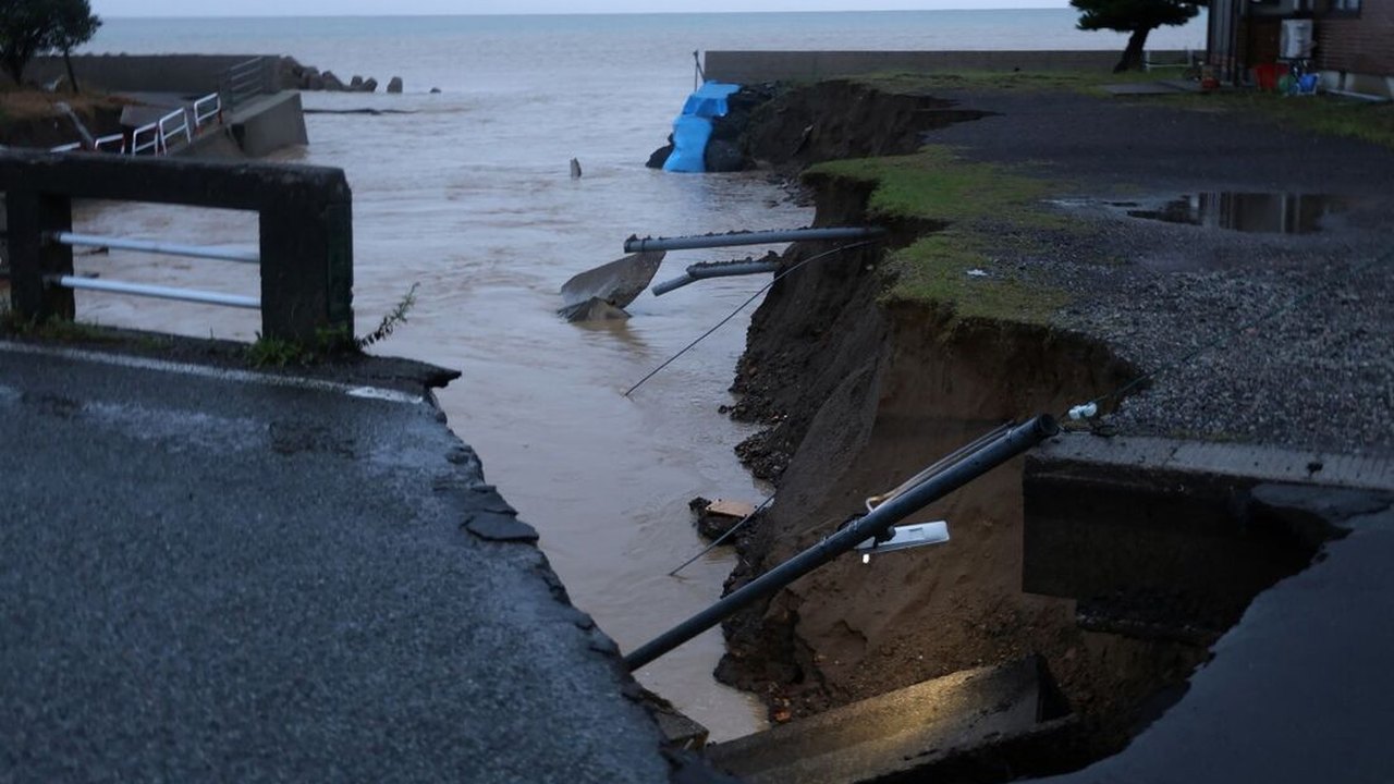Japão: inundações deixam 1 morto, 7 desaparecidos e 60 mil pessoas desabrigadas