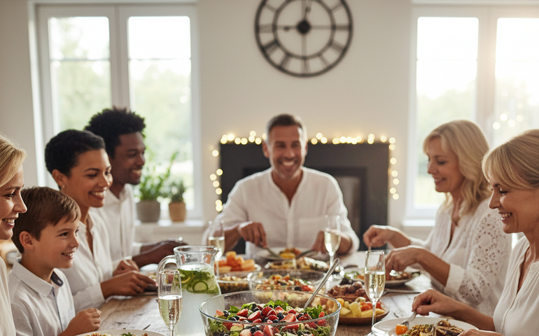 Ceia de réveillon leve e refrescante: dicas de nutricionista para um Ano Novo equilibrado