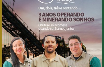 MVV celebra 3 anos de Operação da Mina Serrote em AL com avanços e conquistas