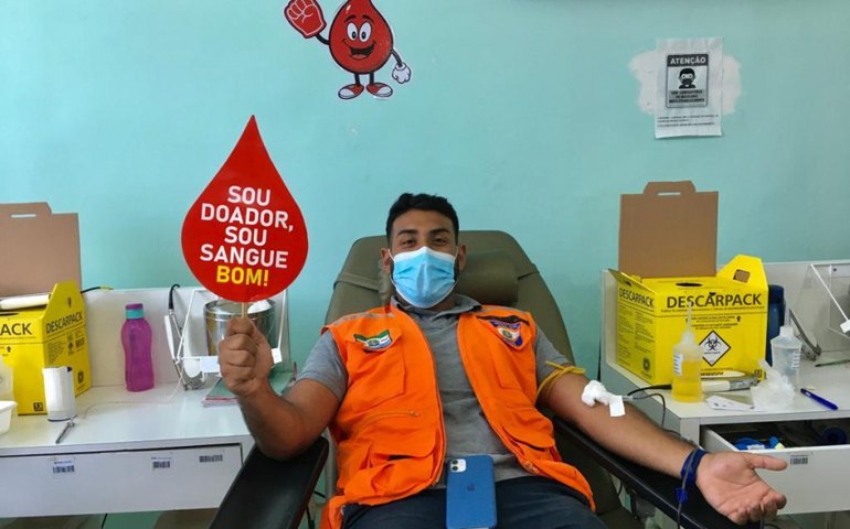Defesa Civil Municipal realiza mutirão de doação de sangue