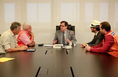 Presidente do TJ tira dúvidas sobre situação do Pinheiro com Defesa Civil e CPRM