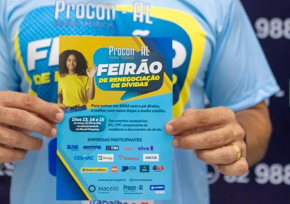 Procon atende a mais de 600 pessoas no primeiro dia do feirão de renegociação de dívidas