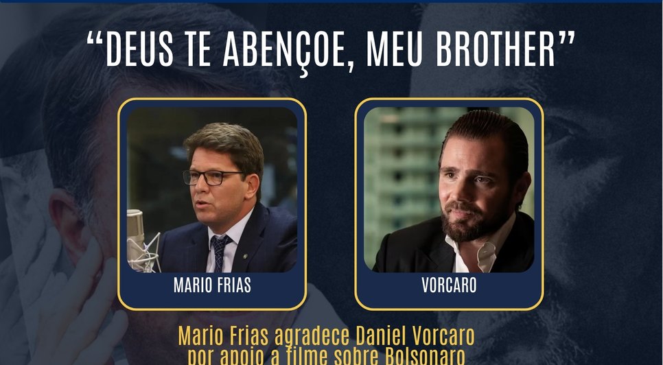 Mario Frias e Vorcaro. Fonte: Agora Alagoas