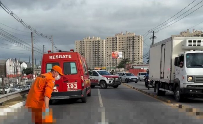 Resgate para remoção do corpo