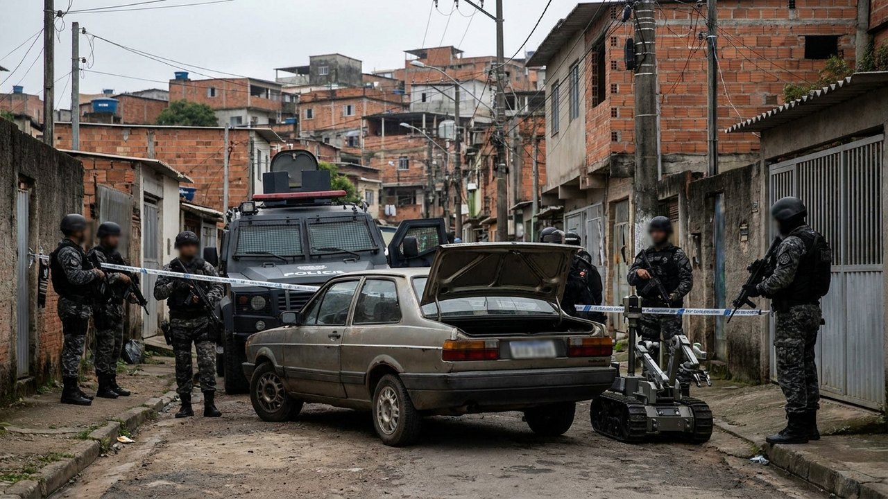Uso de carro-bomba por traficantes era inédito no Rio, diz PM; armadilha foi achada no Complexo de Israel