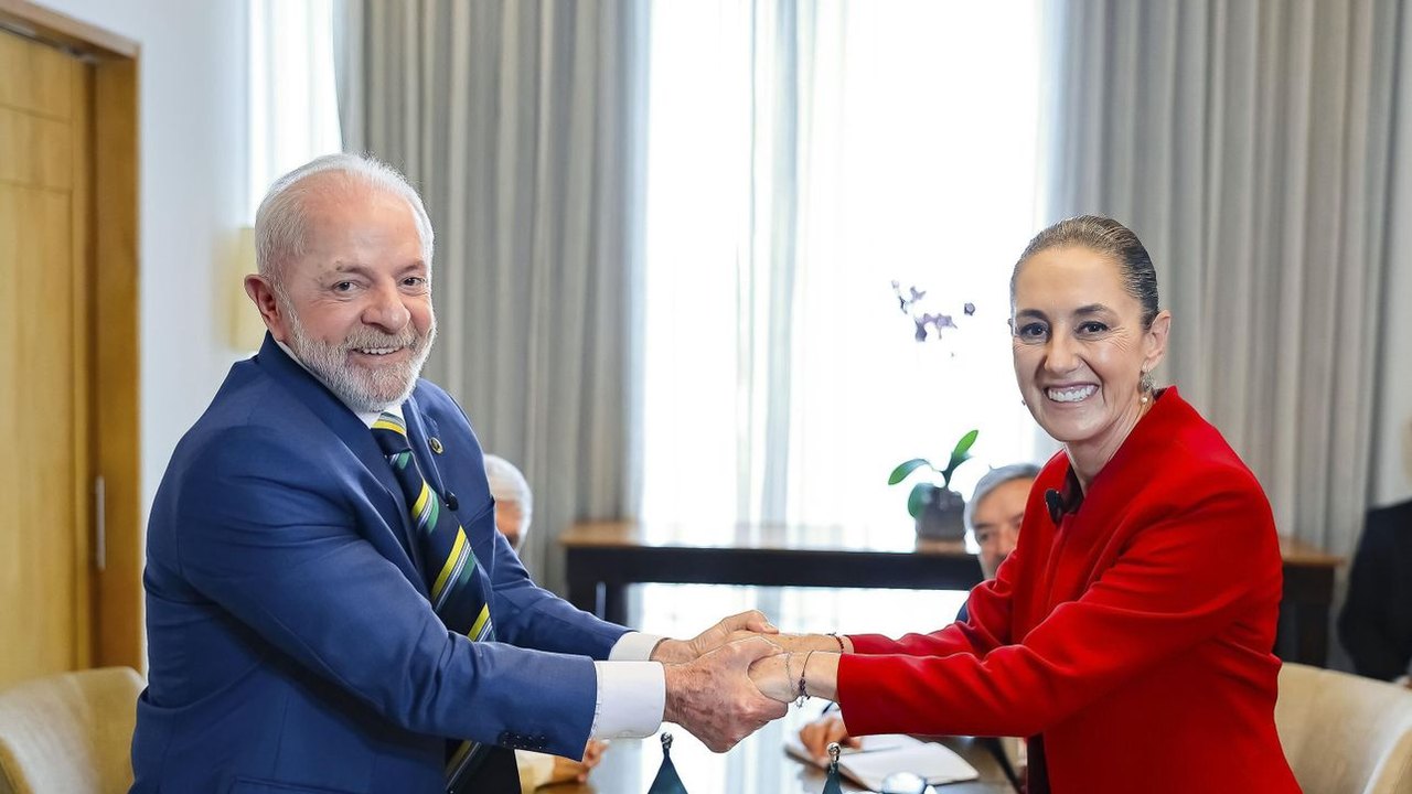 Claudia Sheinbaum classifica conversa com Lula como 'muito emocionante'