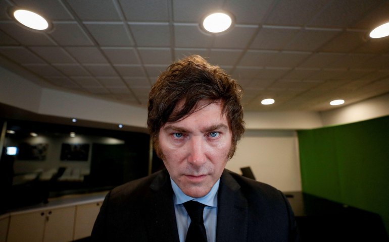 Candidato ultraliberal da Argentina Javier Milei é investigado